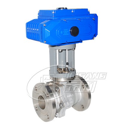 Electric high temperature ball valve